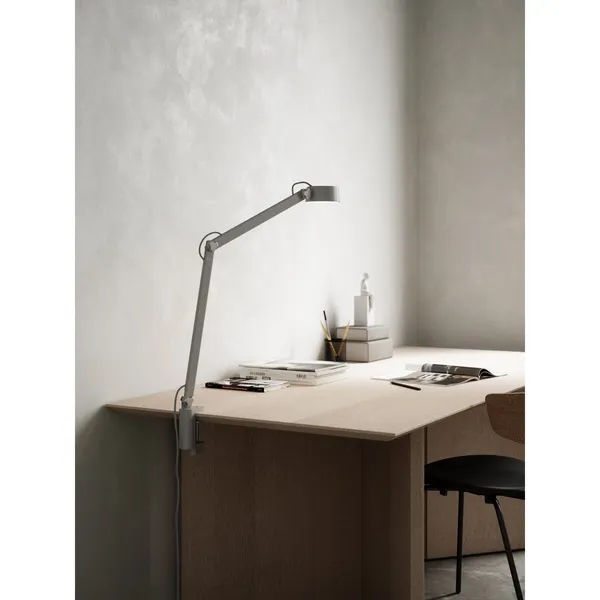 Nobu Bordlampe Grå