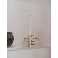 Candlestick H6.5 Brushed Brass