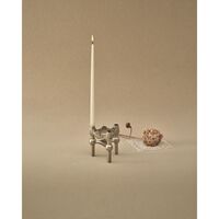 Quist Candlestick H5.9 Brushed Chrome