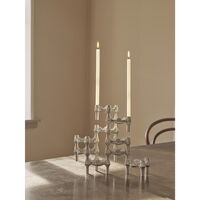 Quist Candlestick H5.9 Brushed Chrome