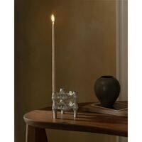 Quist Candlestick H5.9 Brushed Chrome