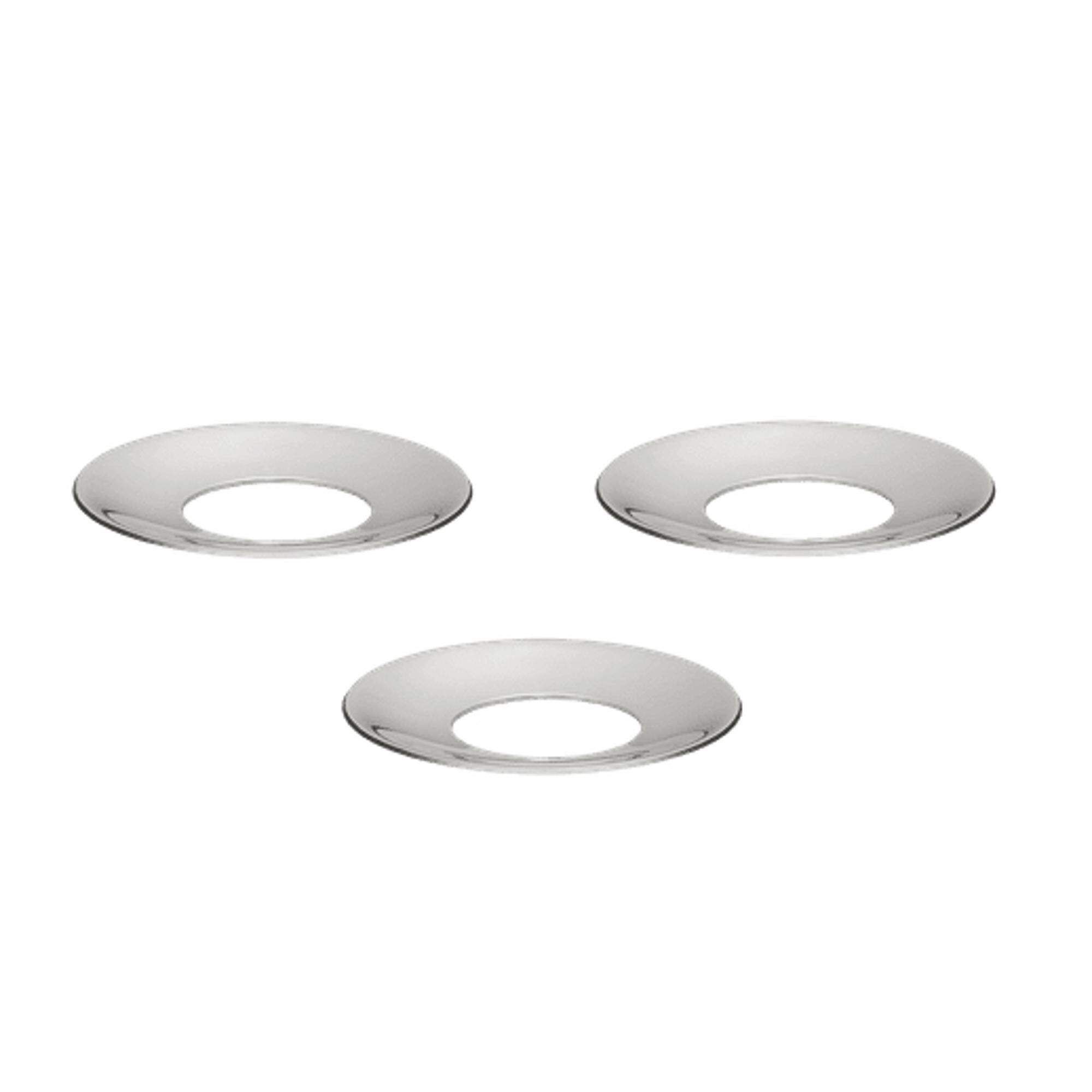 Nagel Light Manschettenknöpfe, 3er-Pack , Chrom