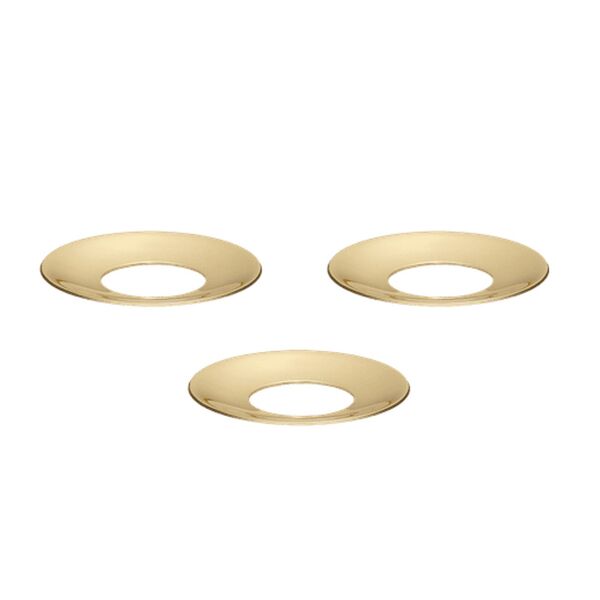 FABRIC Nagel Light Polsino Confezione da 3 in Ottone Massiccio