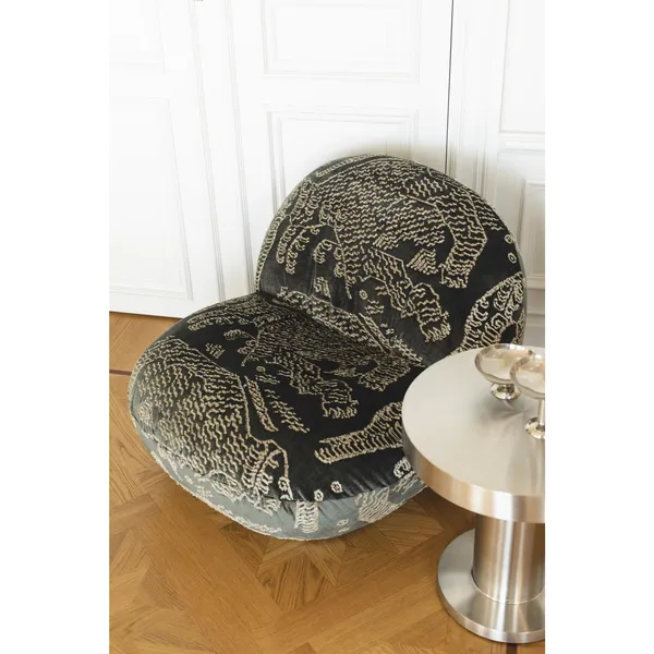 Pacha Armchair Pearl Gold/Tiger Mountain Dedar 003
