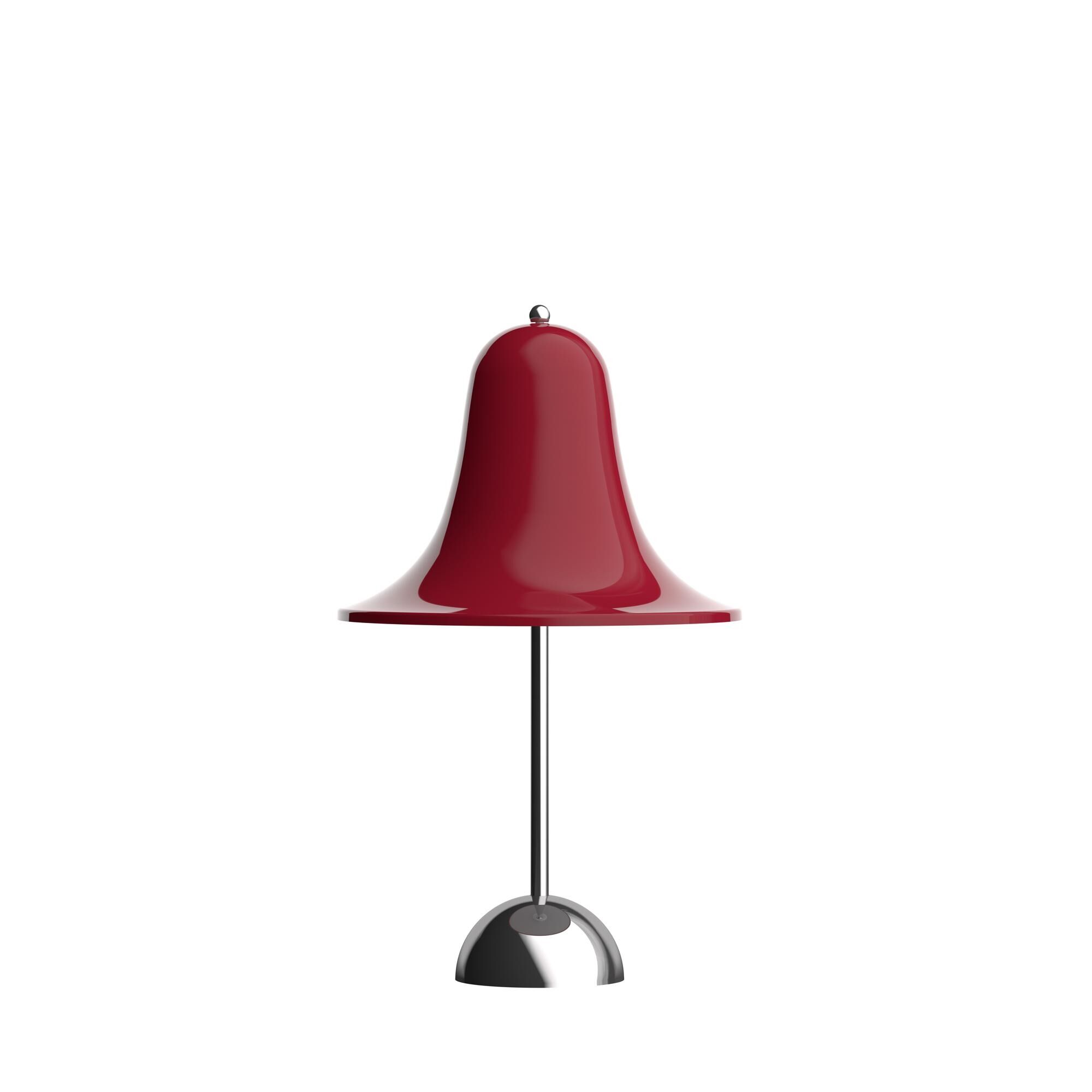 Pantop Bærbar Lampe Kirsebærrød