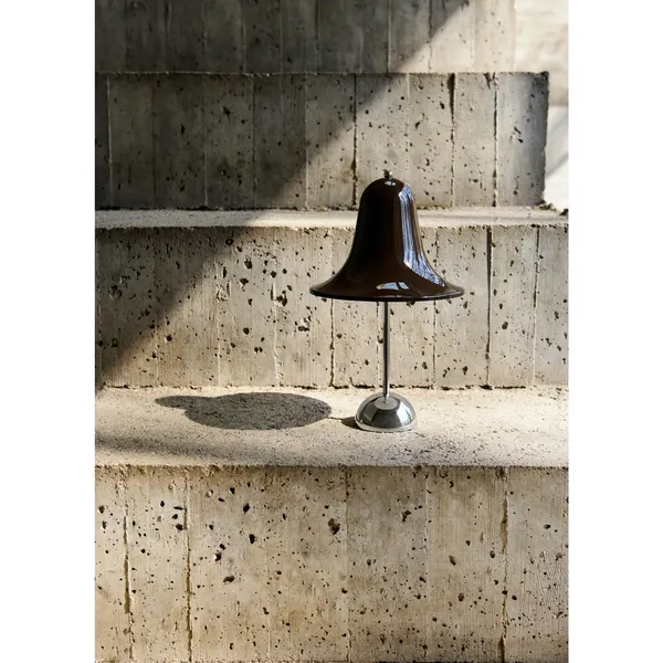 Pantop Tragbare Lampe Pechbraun