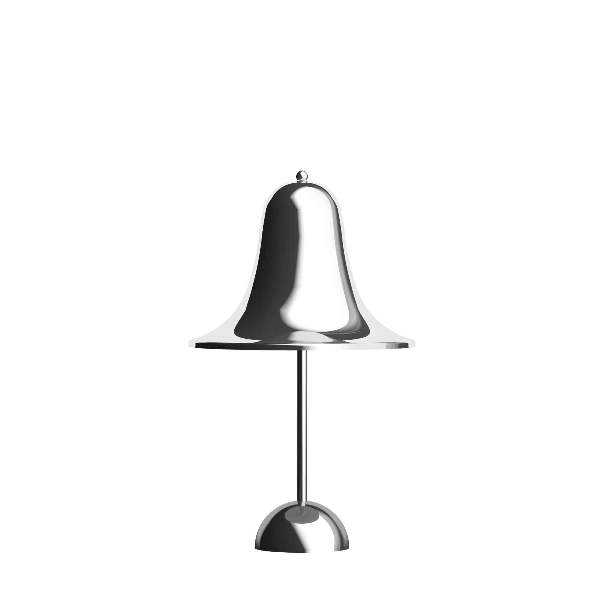 Pantop Bærbar Lampe Krom