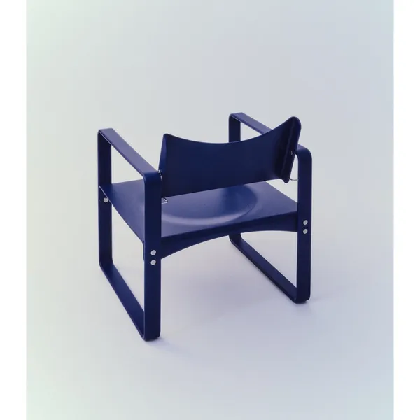 Series 270 F Dining Chair With Armrests Blue