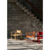 Series 270 F Spisebordsstol Med Armlæn Rød