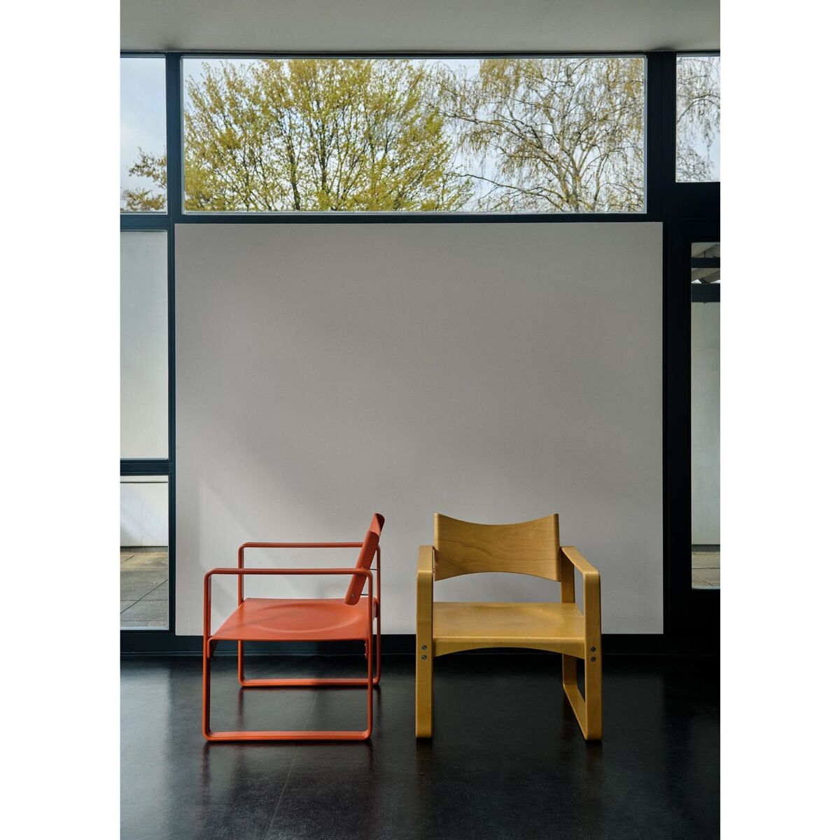 Series 270 F Spisebordsstol Med Armlæn Orange