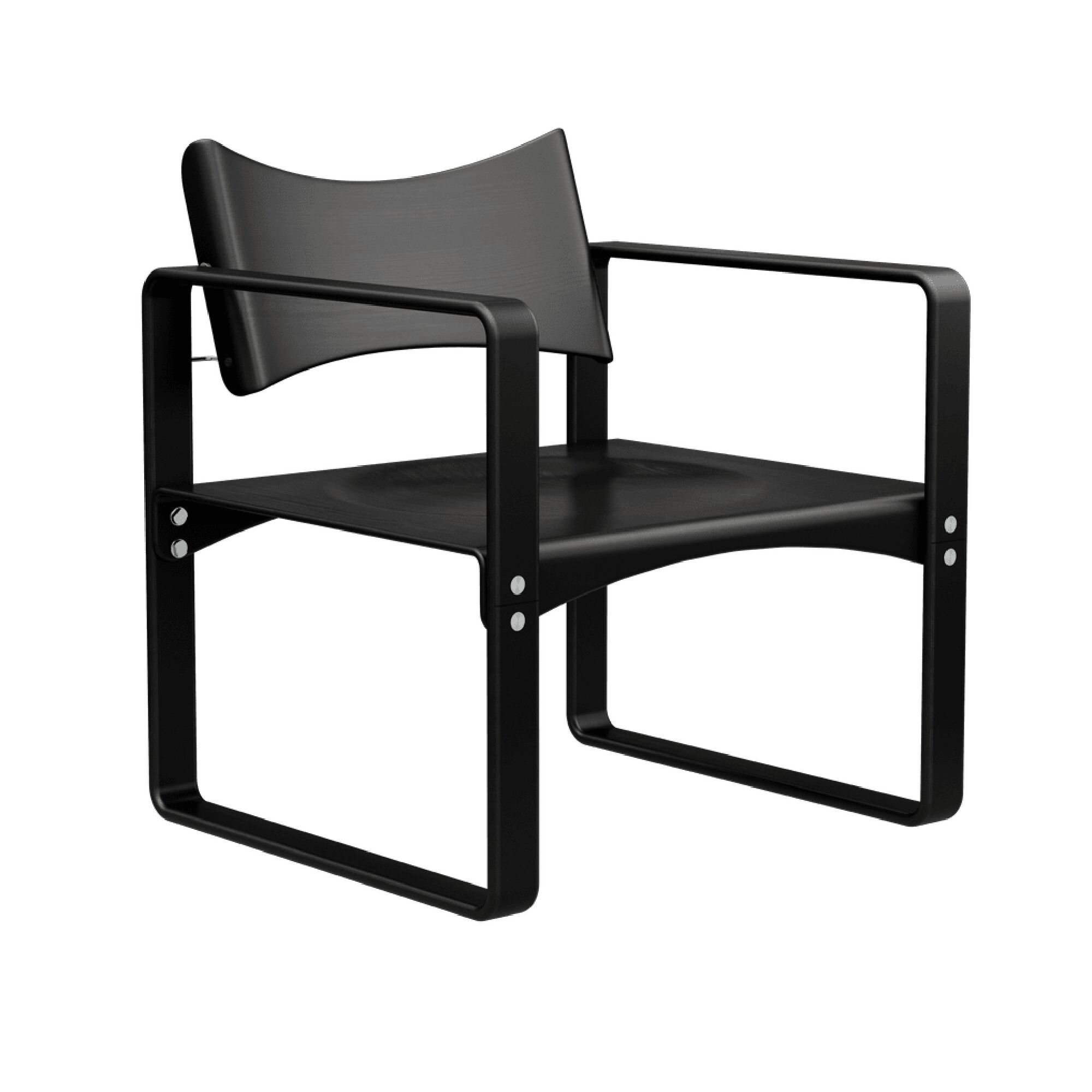 Series 270 F Spisebordsstol Med Armln Sort