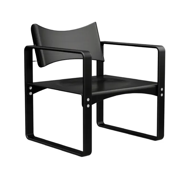 Series 270 F Dining Chair With Armrests Black