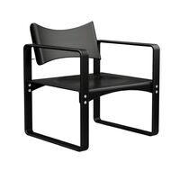 Sedia da Pranzo Serie 270 F con Braccioli Nero