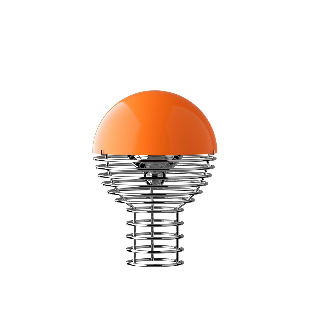 Wire Draagbare Lamp Oranje