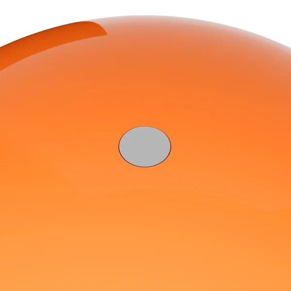 Wire Transportabel Lampe Orange