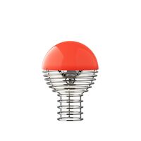 Wire Draagbare Lamp Rood