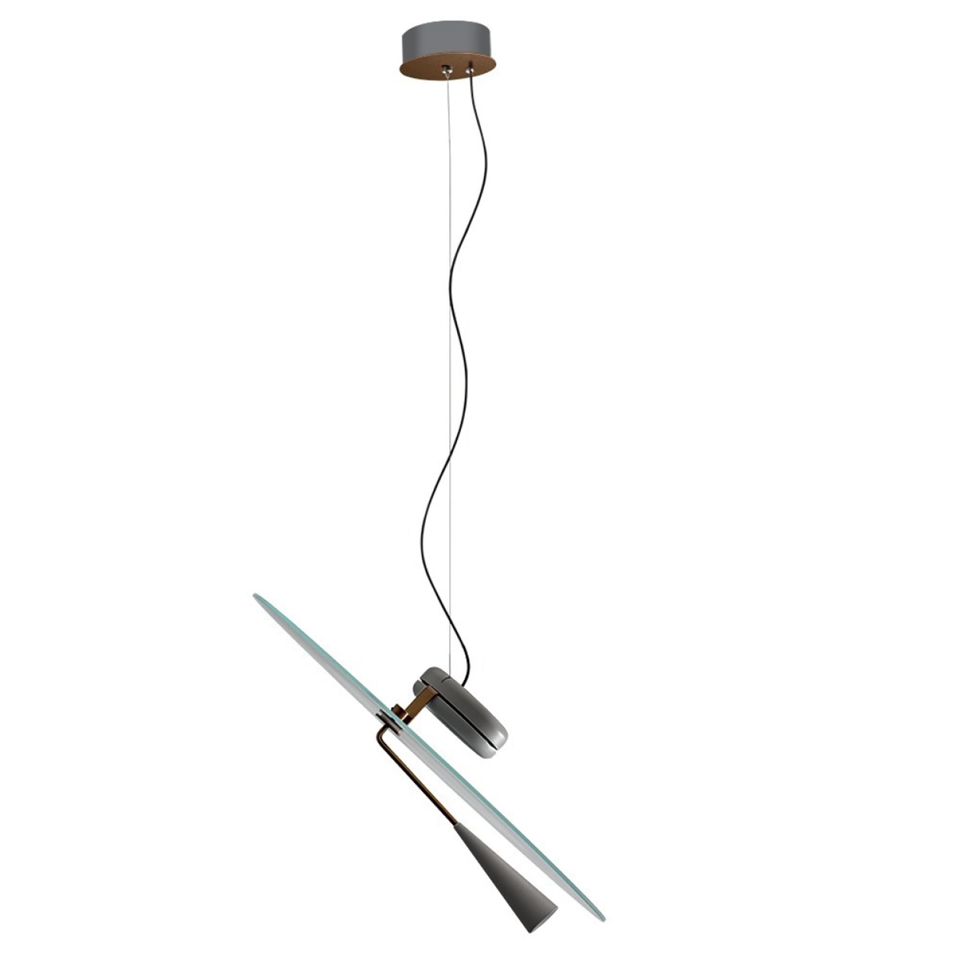 Bascula Taklampe Grå/ Bronse