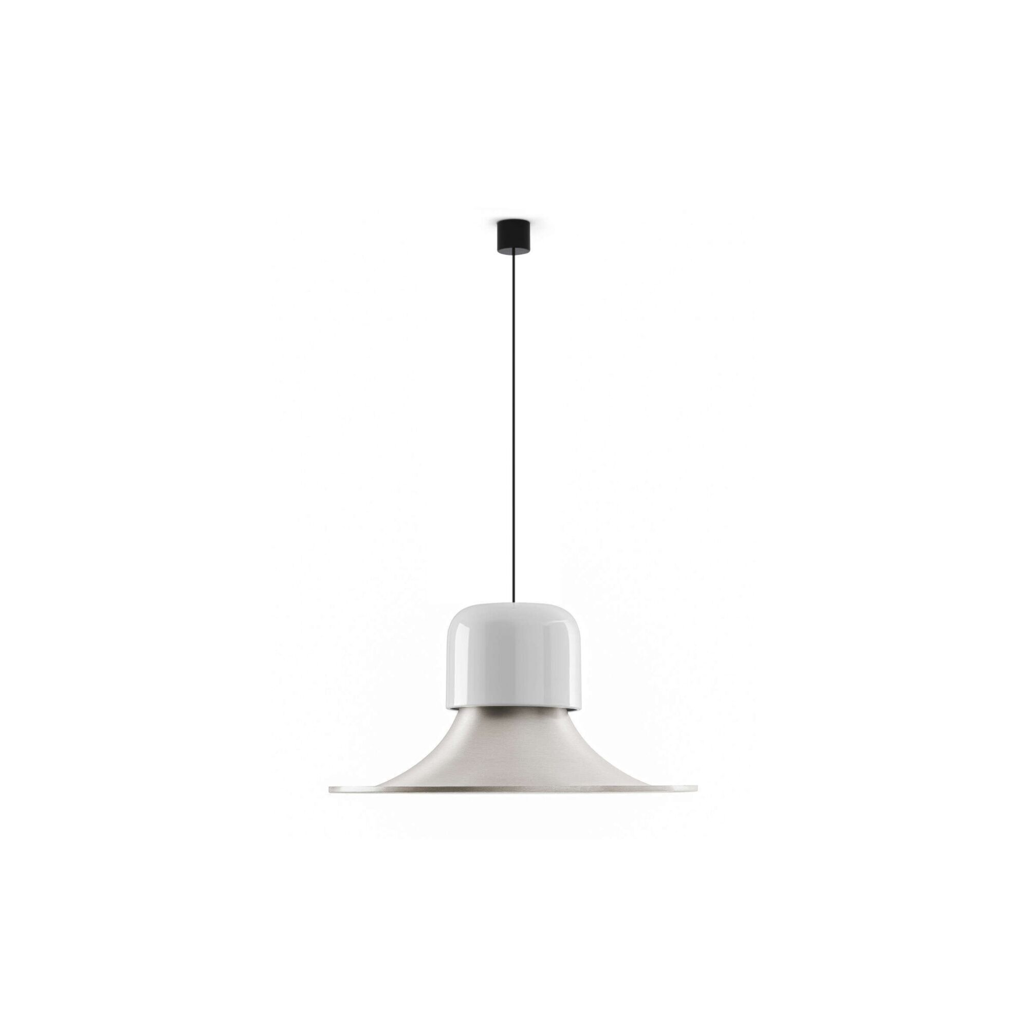 Campana Pendel Glossy Gray/Aluminium