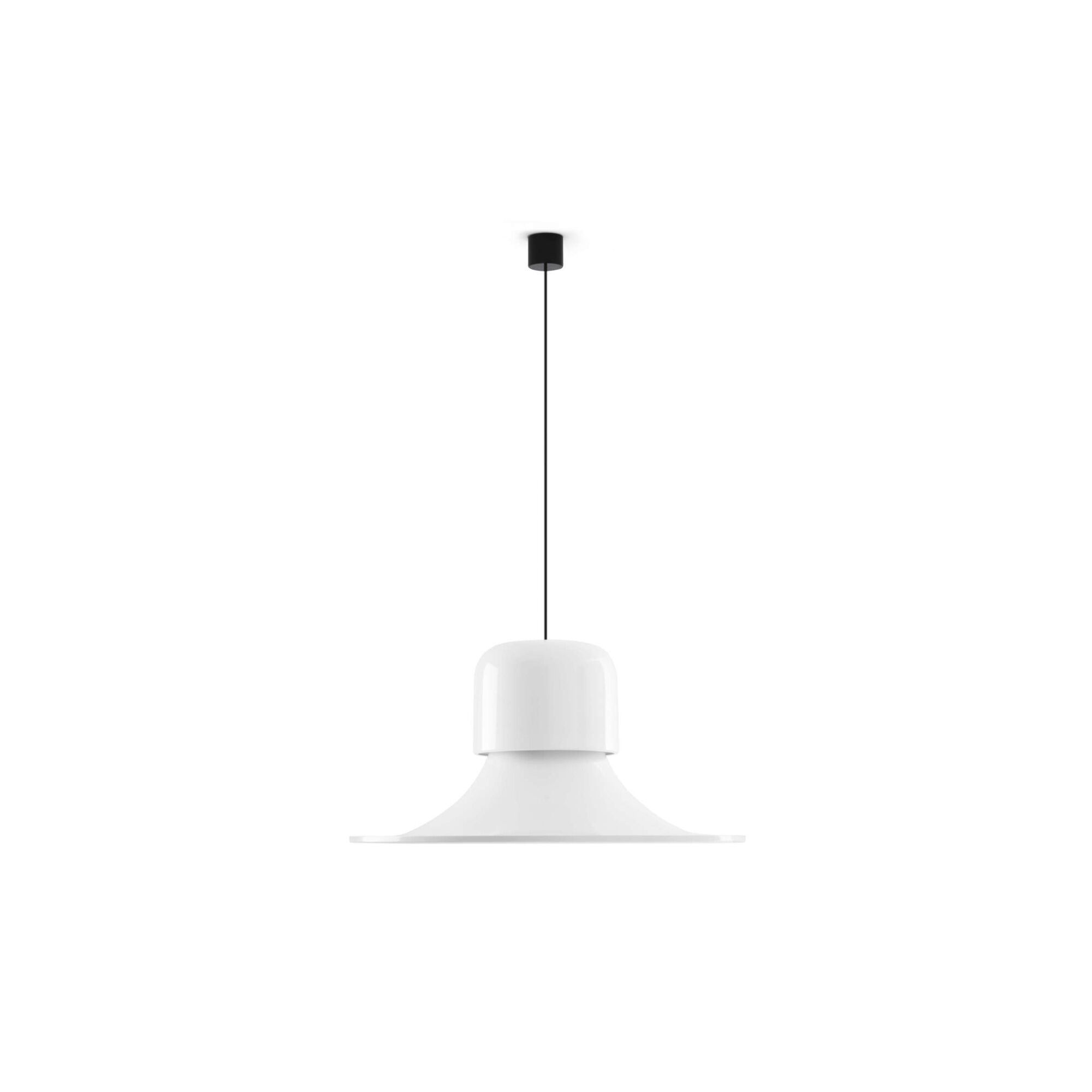 Campana Taklampe Blank Grå/ Hvit
