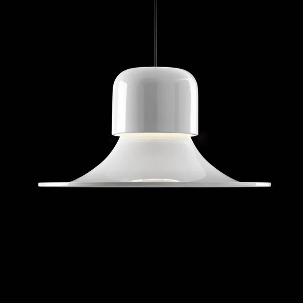 Campana Pendel Glossy Gray/Hvid
