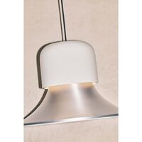 Campana Pendel Glossy Gray/Rød
