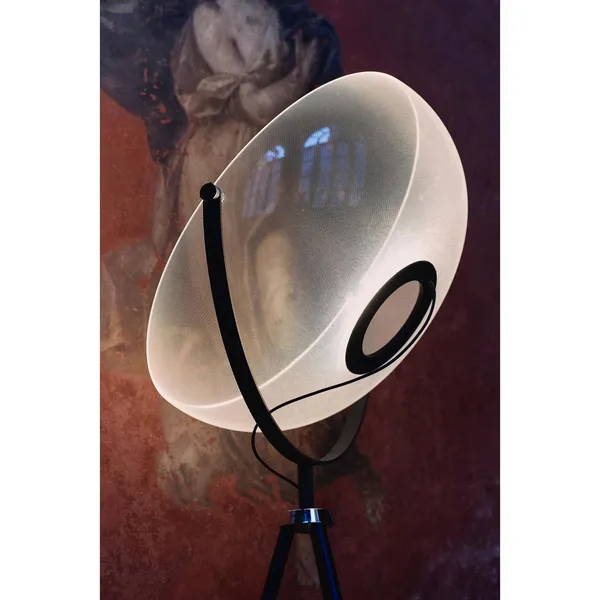 Demì Moon Stehlampe Schwarz