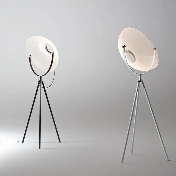 Demì Moon Stehlampe Schwarz