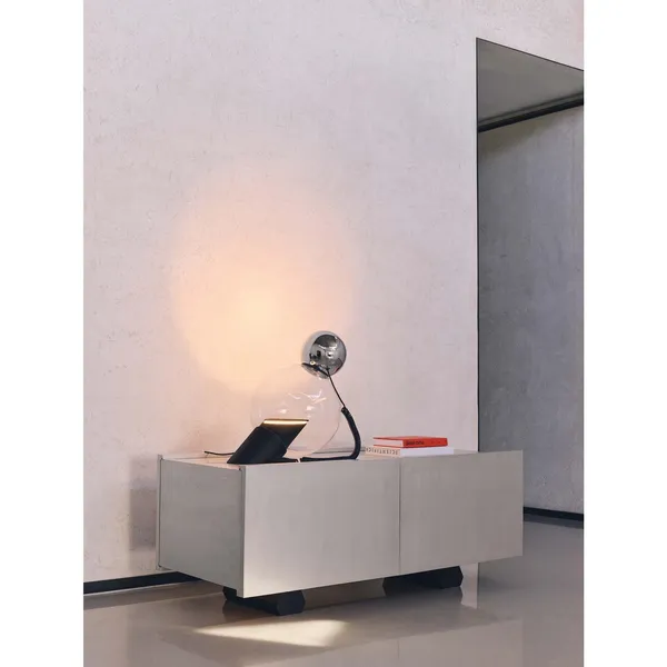 Gravita Bordlampe Sort