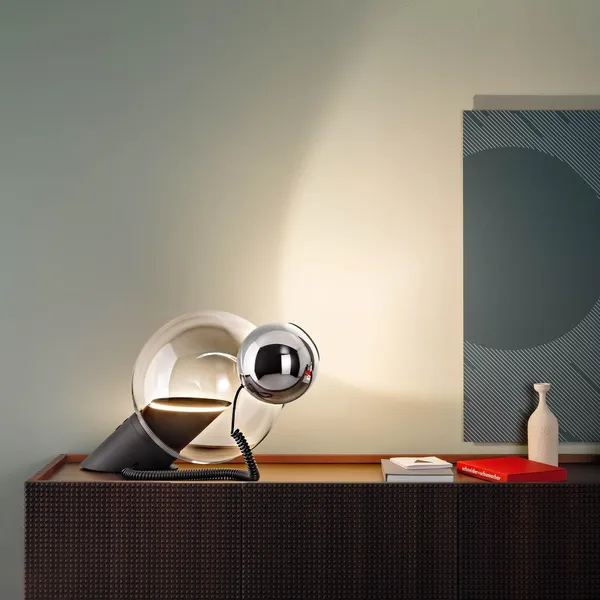 Gravita Bordlampe Sort