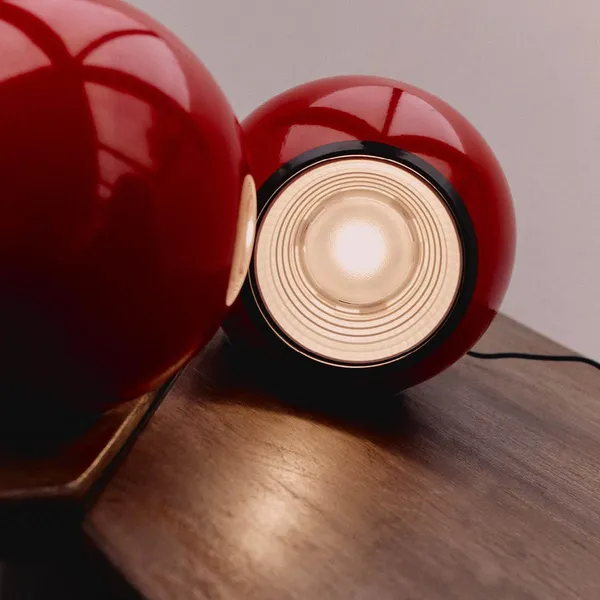 Gravitino Table Lamp Red