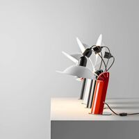 Lampe à Poser Rouge