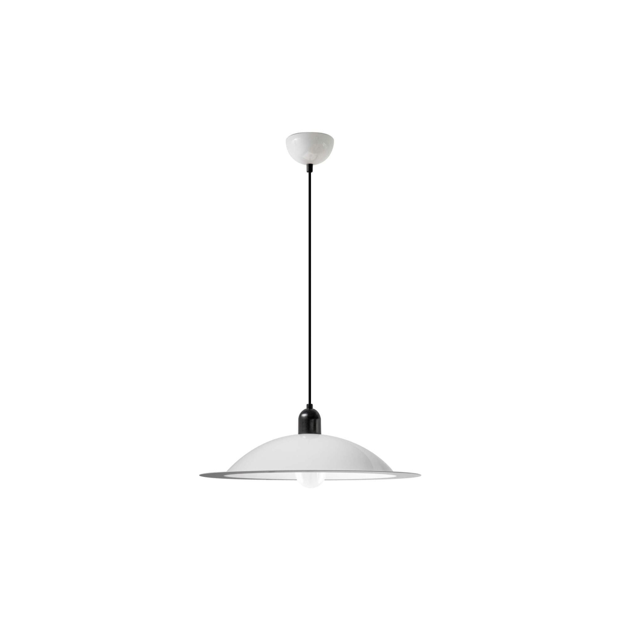 Lampiatta Pendel Stor Hvid