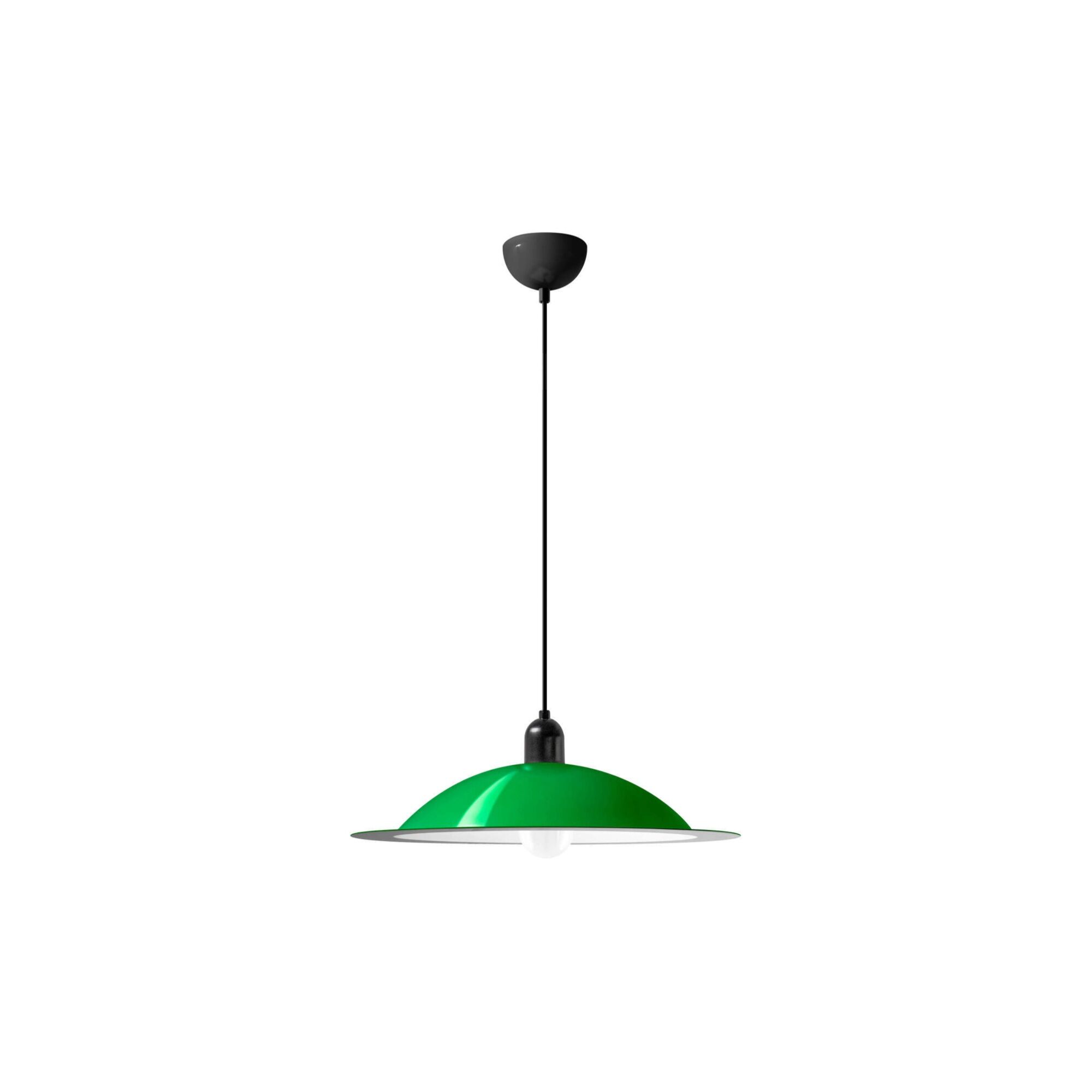 Lampiatta Pendel Stor Hvid/Grn
