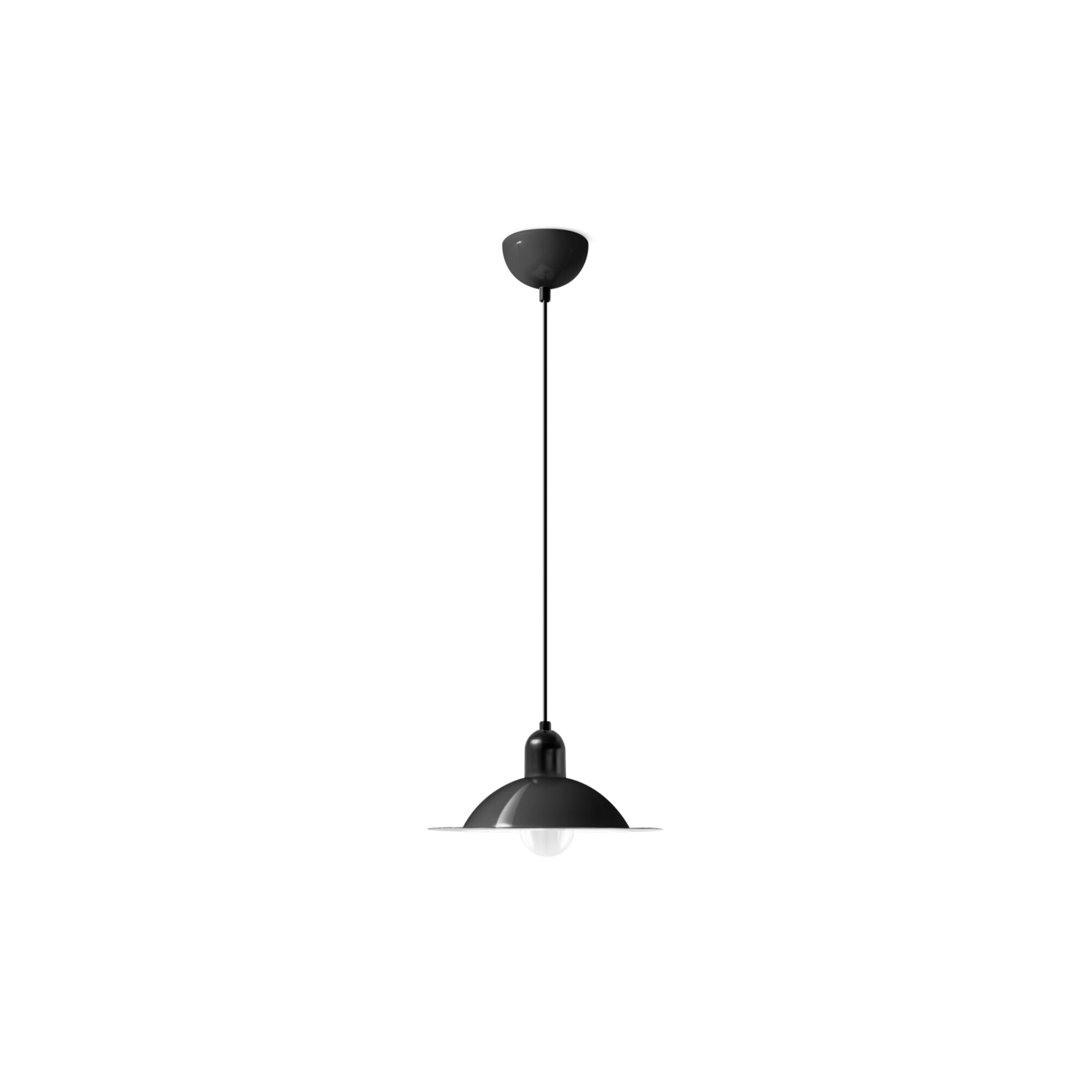 Lampiatta Taklampe Liten Hvit/ Sort