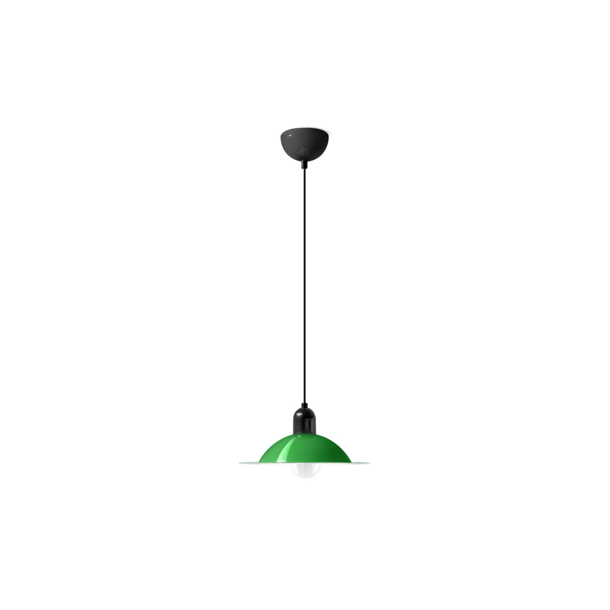 Lampiatta Taklampe Liten Hvit/ Grønn