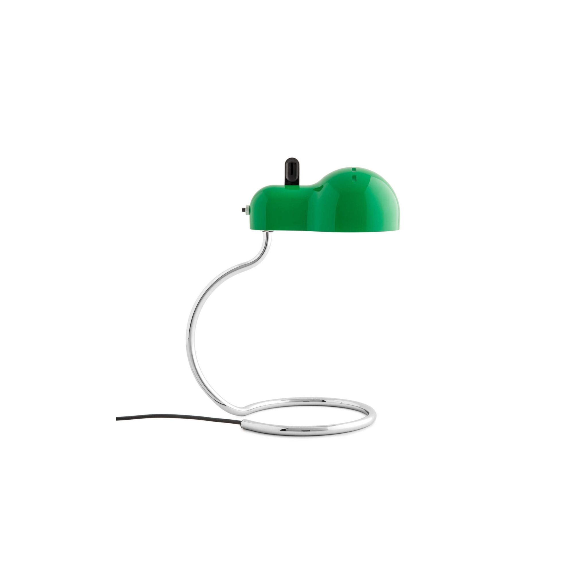 Minitopo Bordlampe Hvid/Grn