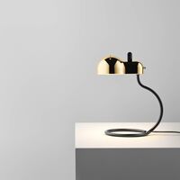 Minitopo Table Lamp White/Gold