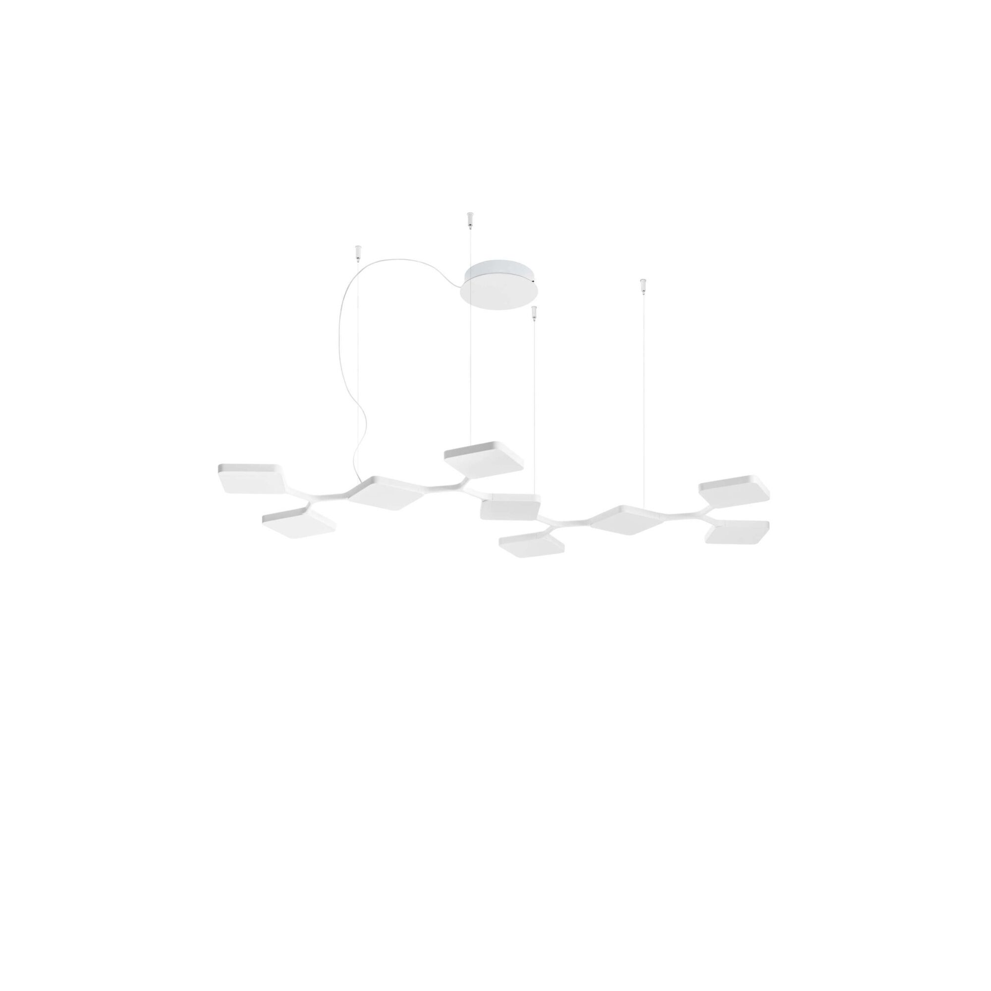 Quad Pendel Liner Hvid