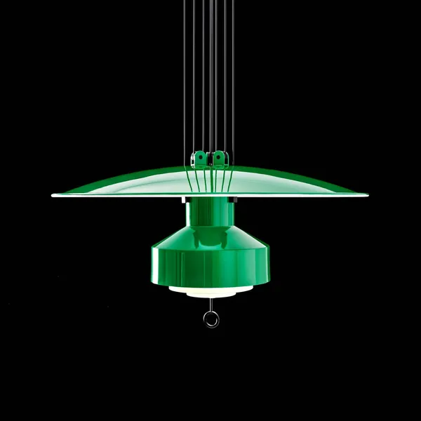 Saliscendi Hanglamp Groen/ Wit