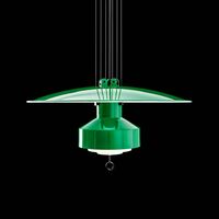 Saliscendi Hanglamp Groen/ Wit