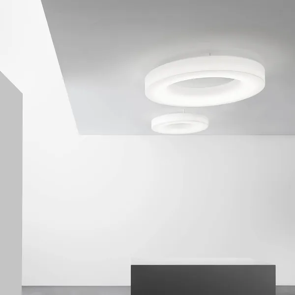 Saturn Plafondlamp Wit