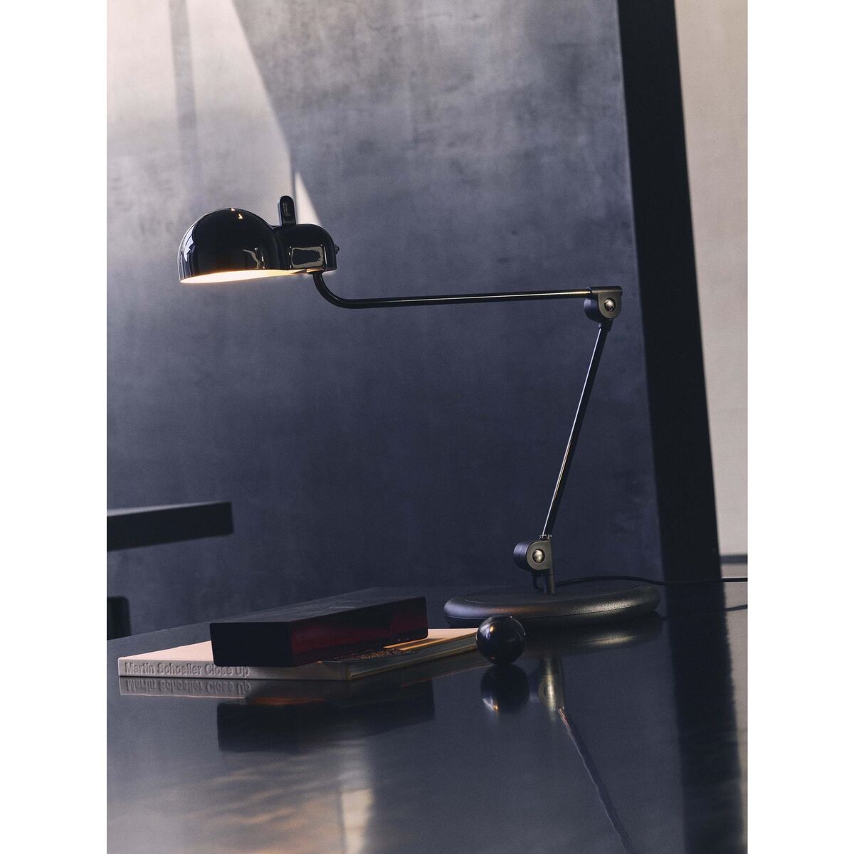 Lampada da Tavolo Topo Lumetto Cromo
