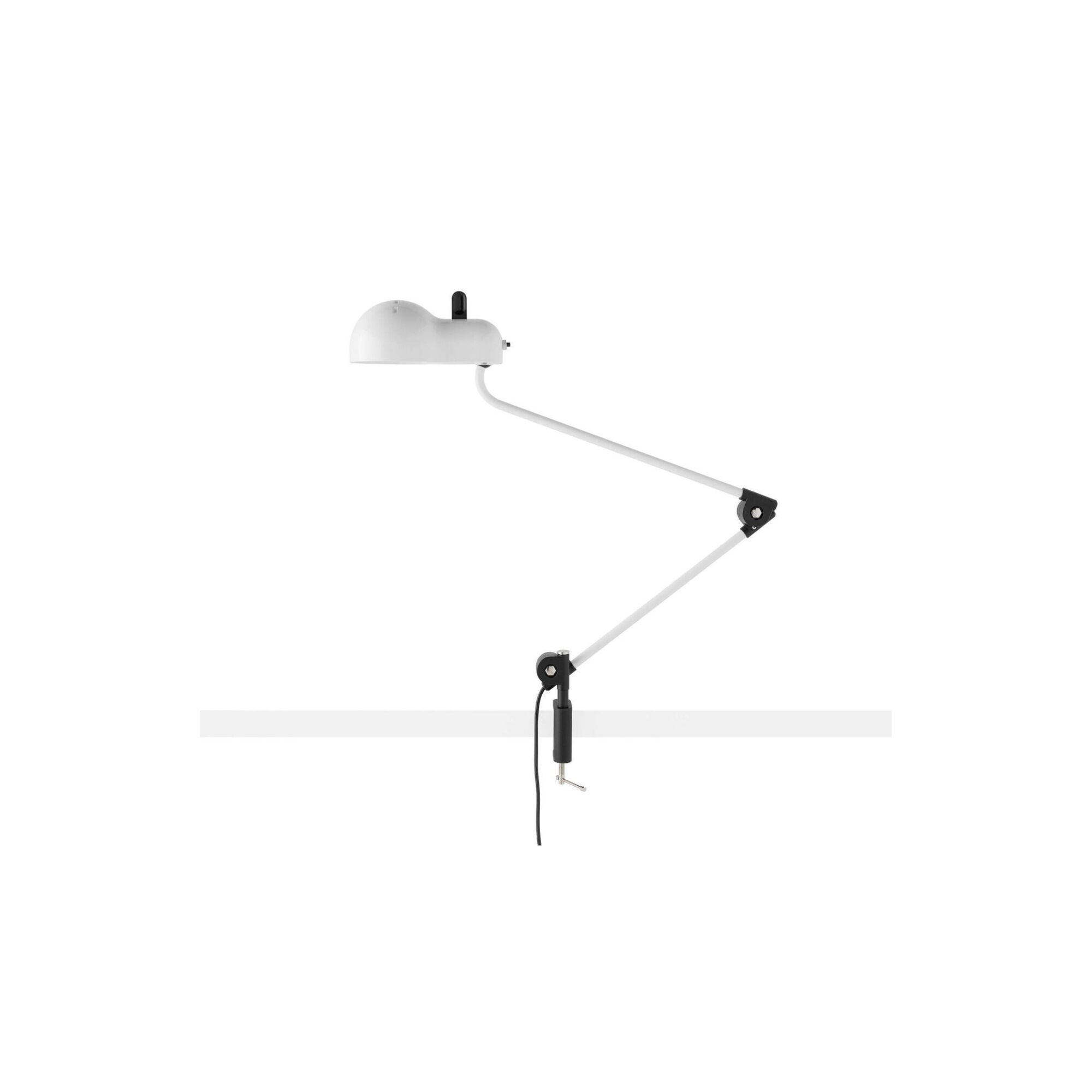 Topo Morsetto Bordlampe Hvid