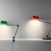 Topo Morsetto Table Lamp Red