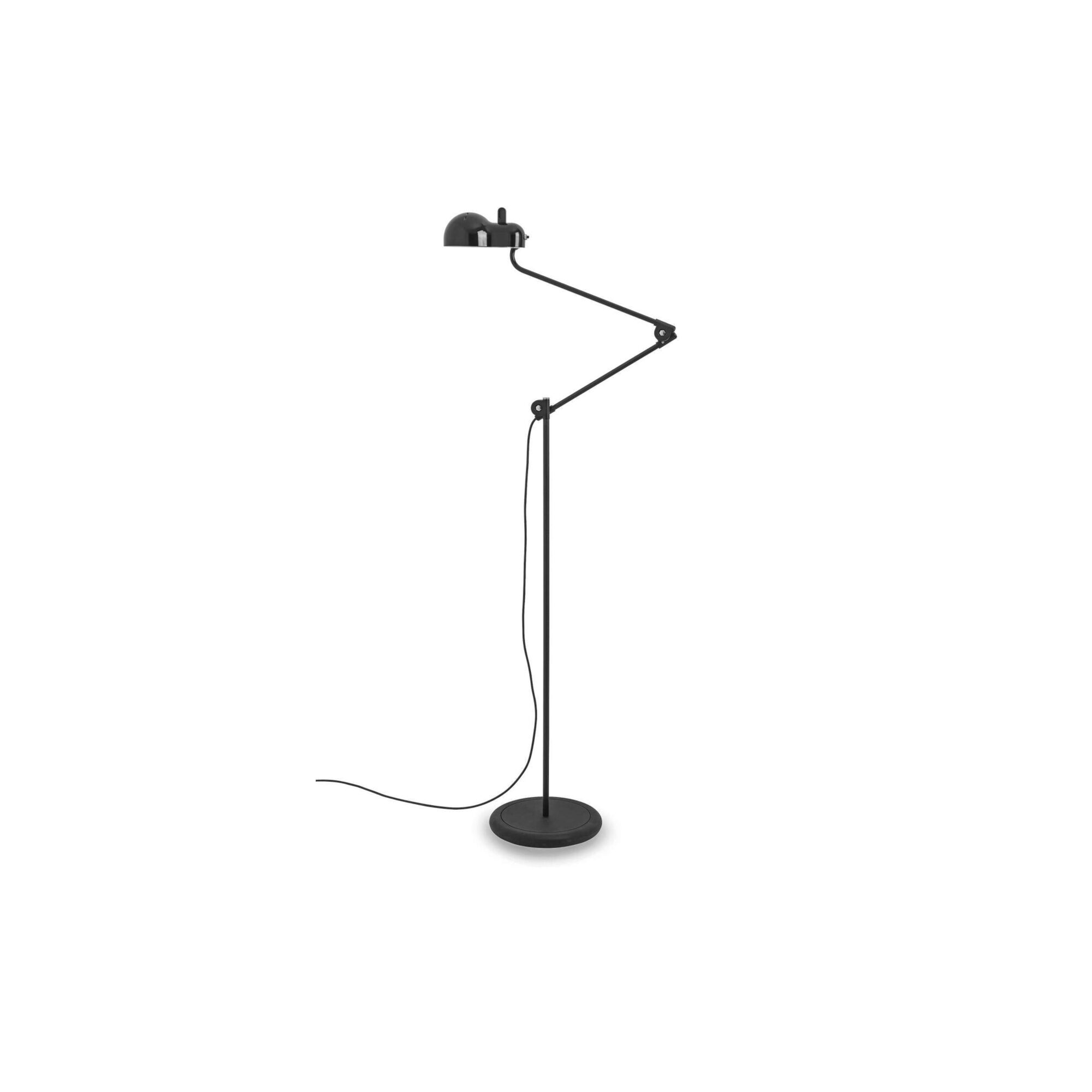 Topo Piantana Gulvlampe Sort