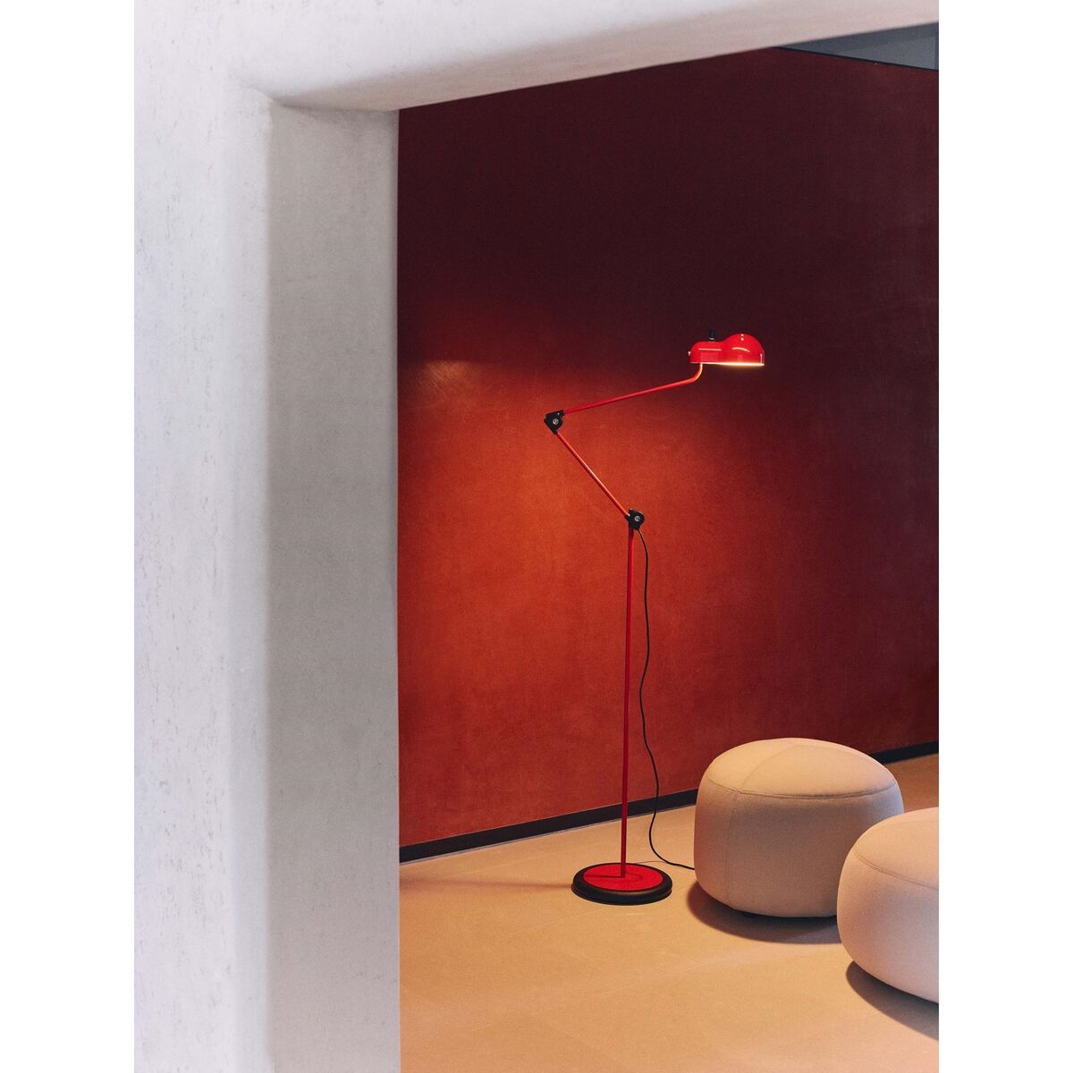 Topo Piantana Stehlampe Schwarz