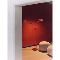 Topo Piantana Stehlampe Schwarz