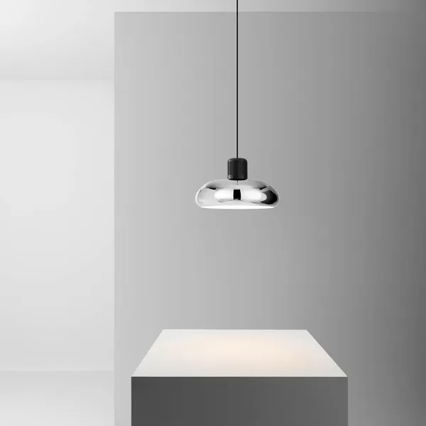 Trepiù Pendant Black/ Chrome