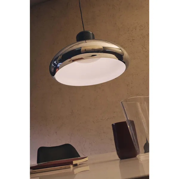 Trepiù Pendant Black/ Chrome