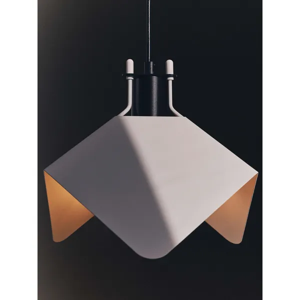 Triedro Pendelleuchte Schwarz